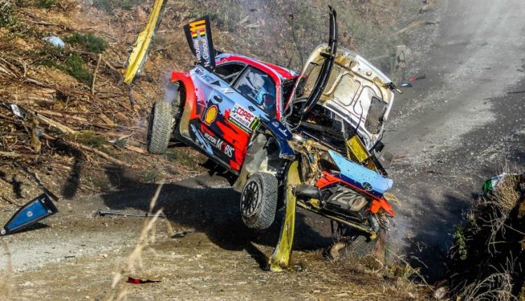 IMPRESIONANTE VUELCO DE NEUVILLE EN CHILE