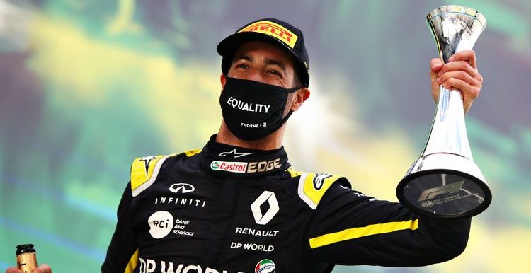 RICCIARDO Y UN PODIO SIGNIFICATIVO