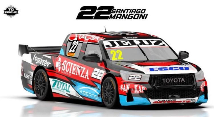 MANGONI VUELVE A LAS TC PICK UP