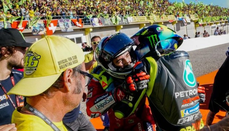 BAGNAIA, EN LA FIESTA DE VALENTINO