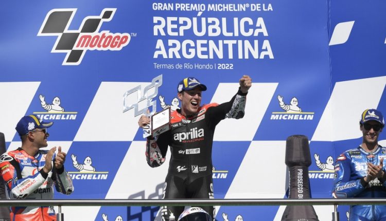 ESPARGARÓ Y APRILIA HACEN HISTORIA EN ARGENTINA