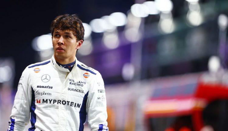 ALBON PREOCUPADO POR EL ARRANQUE DE WILLIAMS