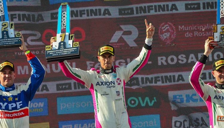 PERNÍA GANA EN ROSARIO UNA INTERESANTE CARRERA DEL TC 2000