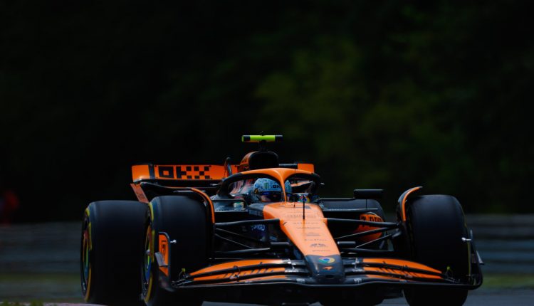 LANDO NORRIS MARCA LA REFERENCIA DEL VIERNES EN HUNGRIA