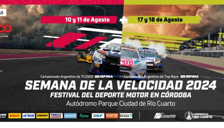 SE VIENE LA “SEMANA DE LA VELOCIDAD” EN RÍO IV