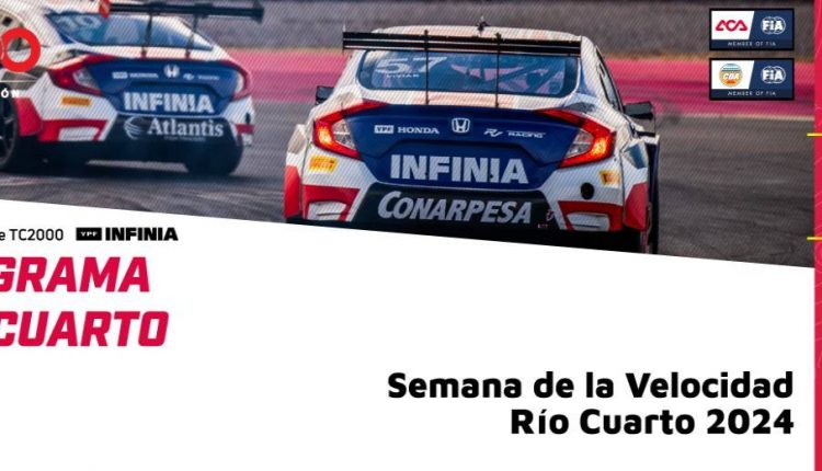 EL TC 2000 INICIARÁ LA “SEMANA DE LA VELOCIDAD” EN RÍO IV