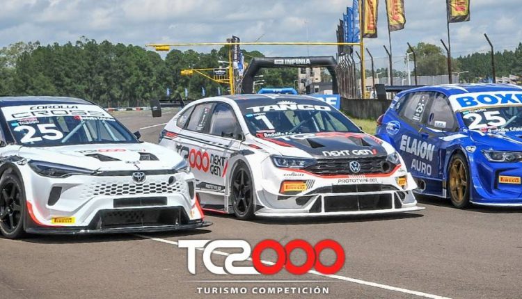 LOS AUTOS DE LA NUEVA GENERACIÓN DEL TC 2000 JUNTOS EN PISTA