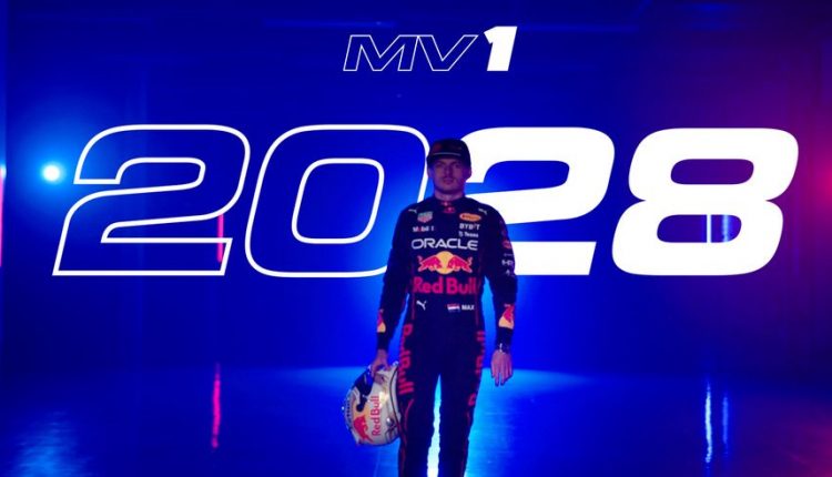 VERSTAPPEN ESTIRA SU RELACIÓN CON RED BULL HASTA EL 2028