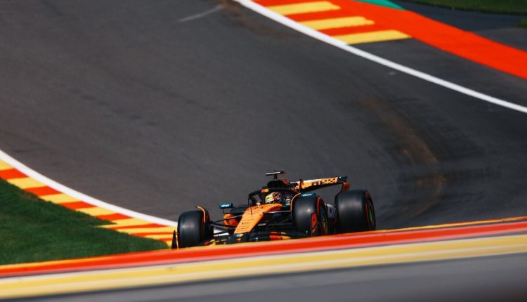 PIASTRI SE QUEDA CON LA POLE DEL SPRINT EN SPA, PUESTO 19 PARA COLAPINTO
