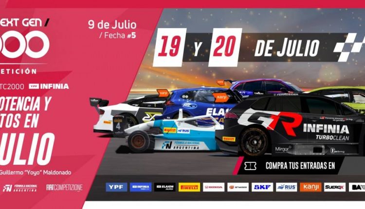EL TC 2000 JUNTO AL TOP RACE Y LA FÓRMULA NACIONAL EN 9 DE JULIO